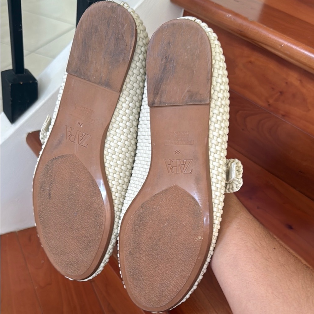 White Braided Shoes - Picture 5 of 5